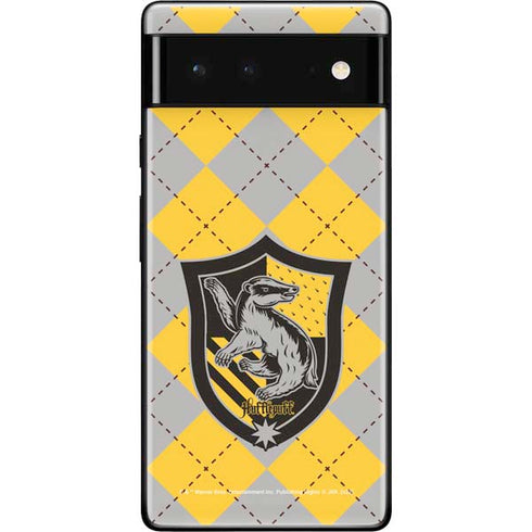 Wizarding World Harry Potter Hufflepuff Crest Google Pixel 6 Skin